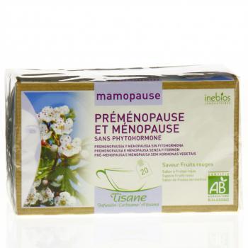 INEBIOS Mamopause tisane bio fruits rouge boîte 20 sachets