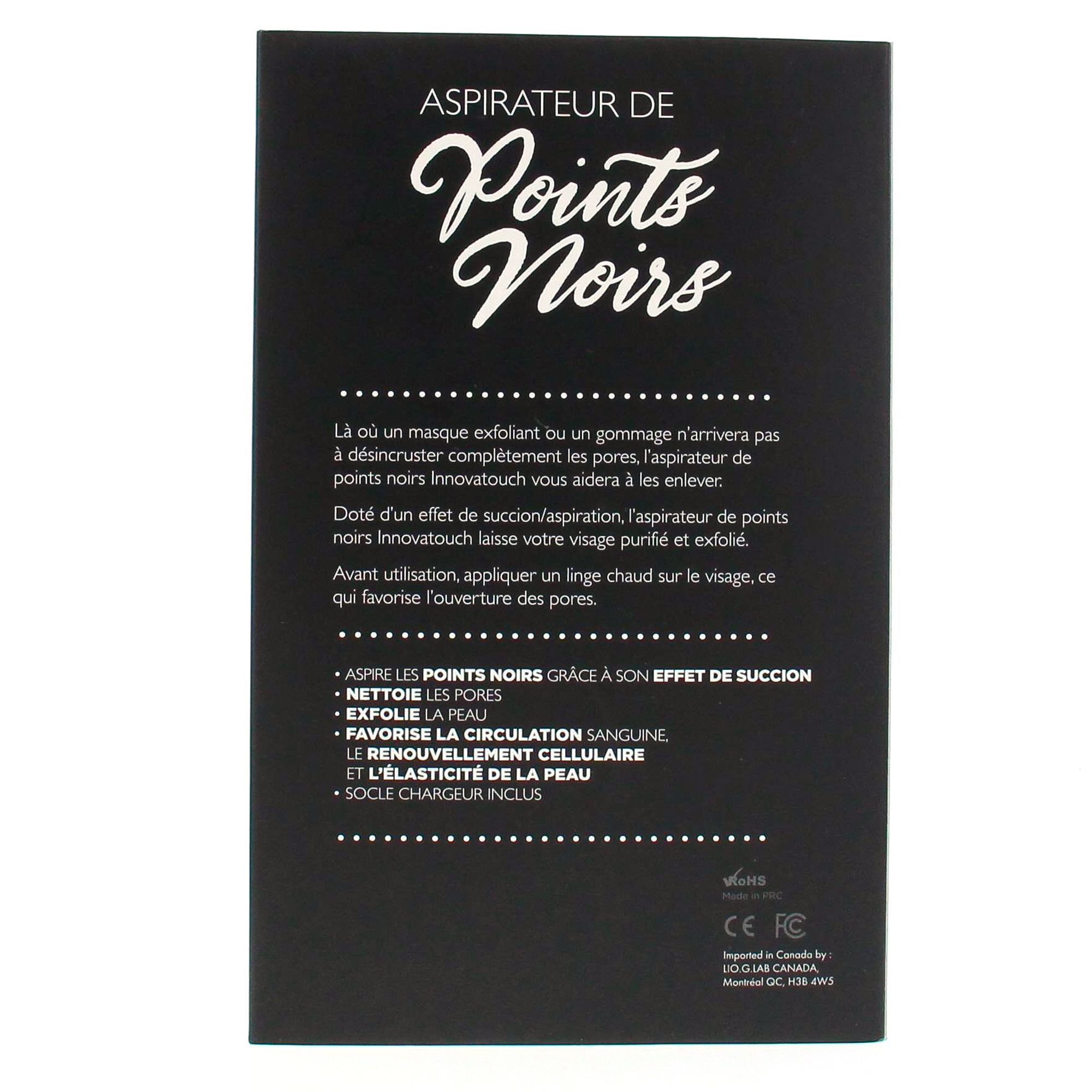INNOVATOUCH Aspirateur de points noirs aspirateur x 1 Innovatouch Aspirateur de Points Noirs | DoctiPharma