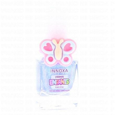 INNOXA Vernis à Ongles pour Enfants à Base d'Eau Papillon Bleu 5ml