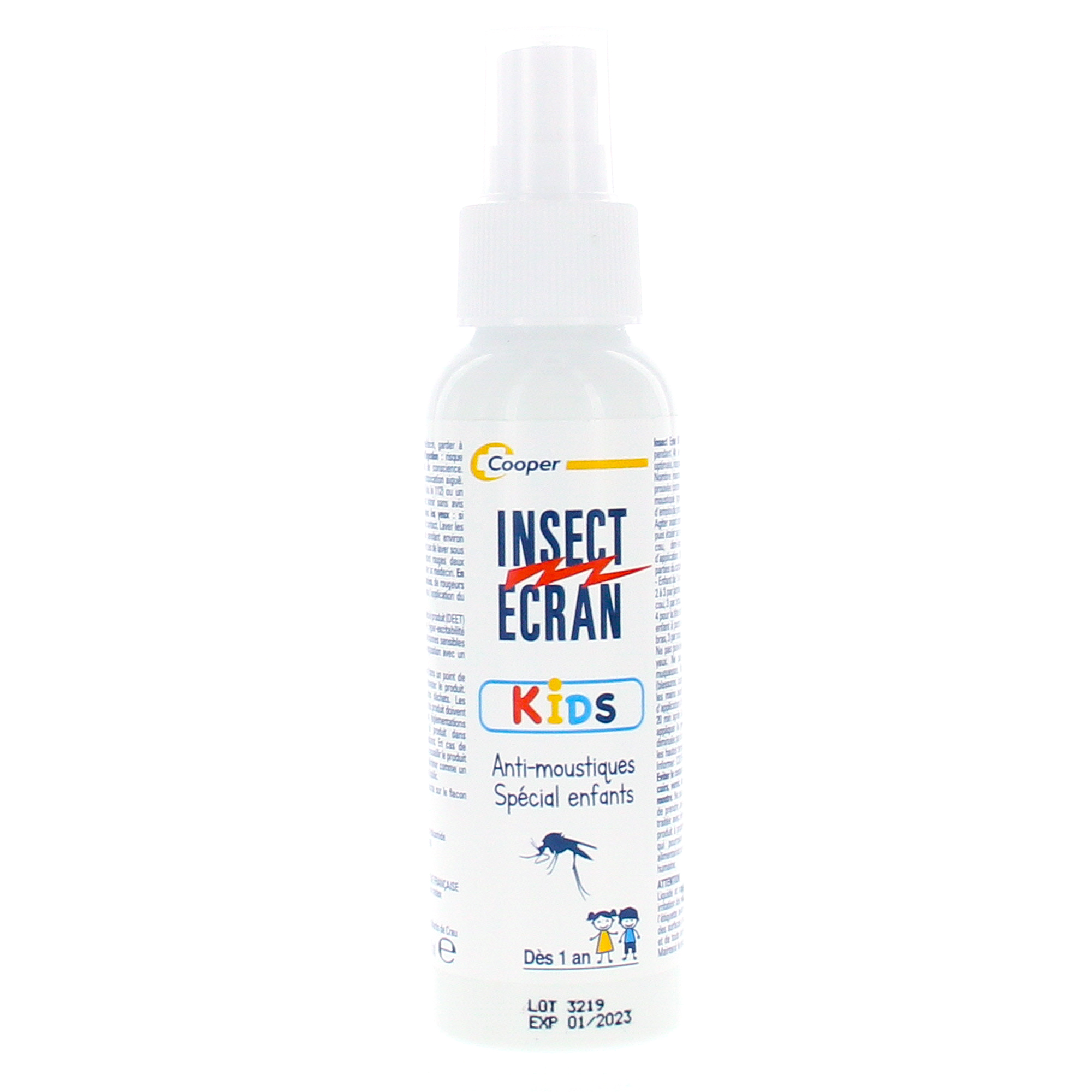 INSECT ECRAN Kids spécial enfants spray 100ml - Parapharmacie Prado Mermoz