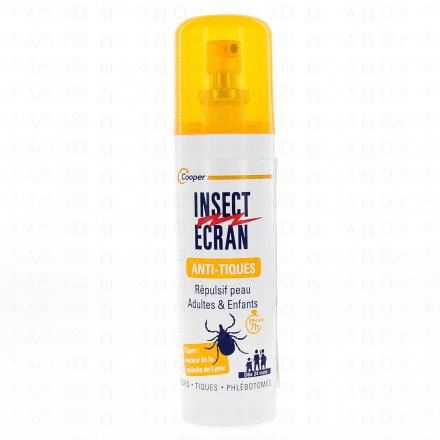 INSECT ECRAN Lotion répulsive anti-tiques Spray 100ml