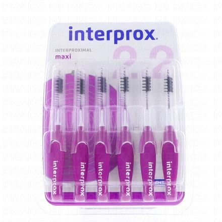 Brossettes interdentaires interproximal maxi 2.2 mm 2