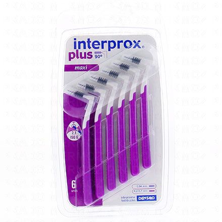 INTERPROX Brossettes interdentaires Plus 90° (maxi 2.1mm)