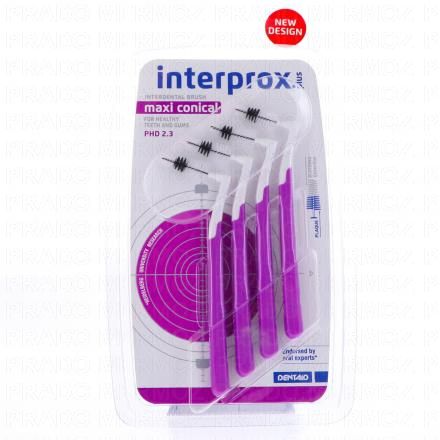 Brossettes interdentaires Plus maxi conical 2.3 mm 3