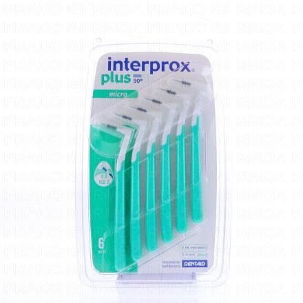 Brossettes interdentaires Plus micro mini conical 0.9 à 1.0 mm