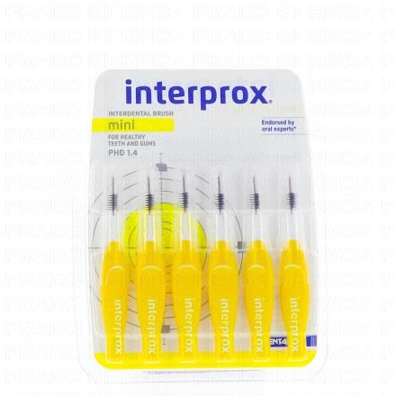 Brossettes interdentaires interproximal mini 1.1 mm