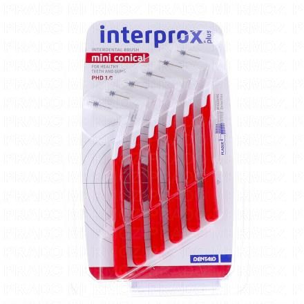 INTERPROX Plus 90° Brossettes interdentaires conical (mini conical 1.0 mm)