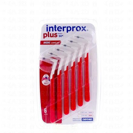INTERPROX Plus 90° Brossettes interdentaires conical (mini conical 1.0mm)