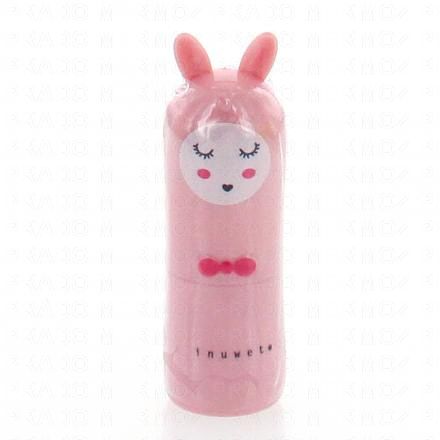 INUWET Baume à lèvres Bunny en rose Fraise