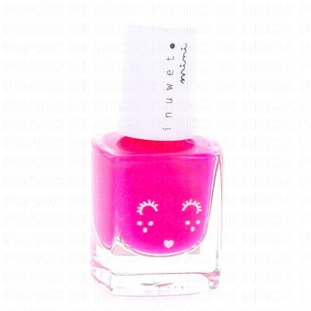 INUWET Collection Néon - Vernis enfant 5ml (rose fluo)