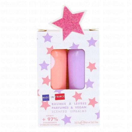 INUWET Coffret duo baumes à lèvres agathe