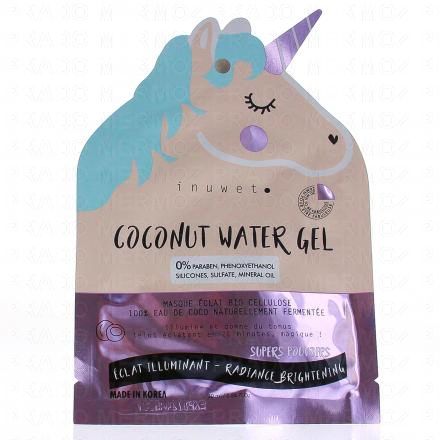 INUWET Masque éclat bio cellulose coconut water 30ml