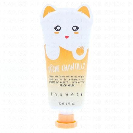 INUWET P&ecirc;che Chantilly Cr&egrave;me Parfum&eacute;e pour les mains et ongles 60ml