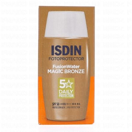 ISDIN Fotoprotector - Fusion Water Bronze Ecran solaire SPF50 Flacon 50ml