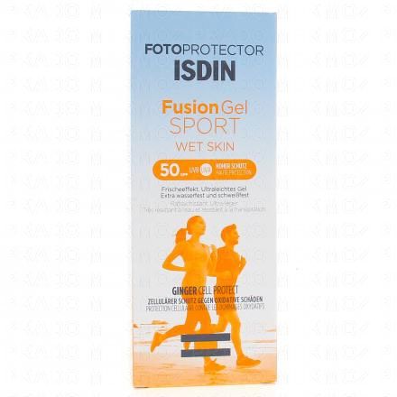 ISDIN Fotoprotector fusion gel SPF50+ sport peau humide flacon 100ml