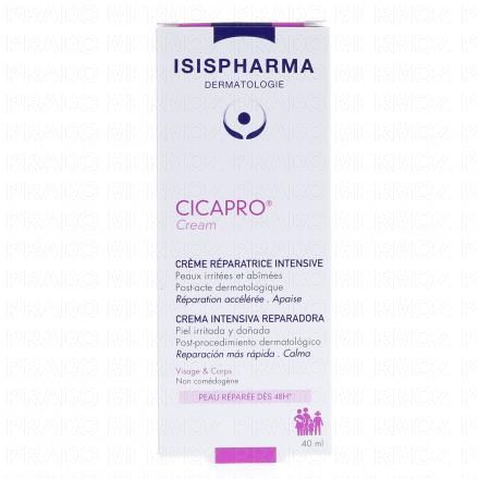 ISISPHARMA Cicapro - Crème Réparatrice et Apaisante 40ml
