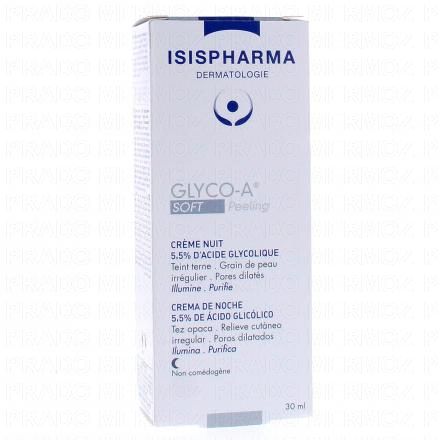 ISISPHARMA Glyco-A Soft Peeling Crème de nuit 30ml