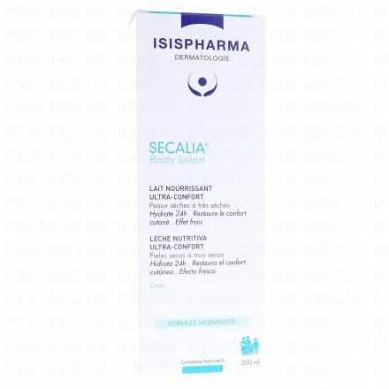 ISISPHARMA Secalia - Lait nourrissant ultra-confort 400ml (200ml)