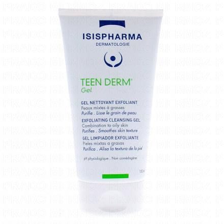 ISISPHARMA Teen Derm Gel Nettoyant Exfoliant 150ml