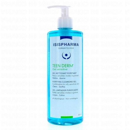 ISISPHARMA Teen Derm Gel Nettoyant Purifiant (400ml)