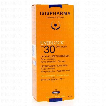 ISISPHARMA Uveblock SPF30 Dry Touch 40ml