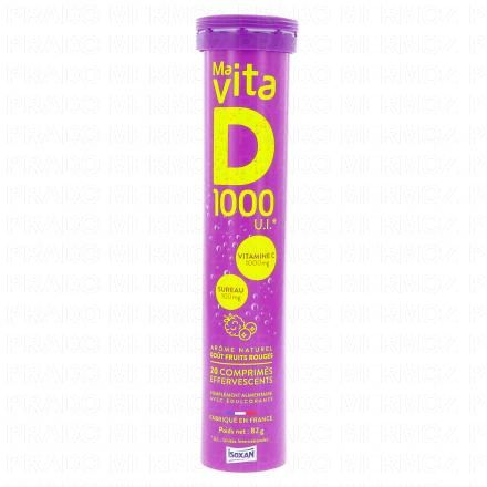 ISOXAN Ma Vita D 1000U.I x20 Comprimés Effervescents