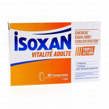 ISOXAN Vitalité Adulte 20 comprimés