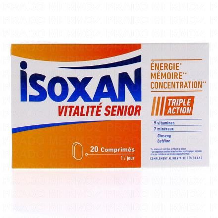 ISOXAN Vitalité sénior x20 comprimés