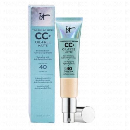IT COSMETICS Your Skin But Better CC+ Cream Oil Free Matte SPF 40 Tube 32ml (light)