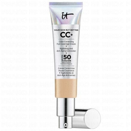 IT COSMETICS Your Skin But Better CC+ Cream SPF 50+ CC Cr&egrave;me Correctrice Haute Couvrance "Medium Tan"