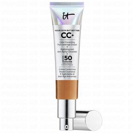 IT COSMETICS Your Skin But Better CC+ Cream SPF 50+ CC Cr&egrave;me Correctrice Haute Couvrance "Rich"