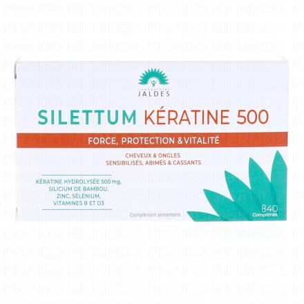 Siletum Kératine 500 x40 comprimés