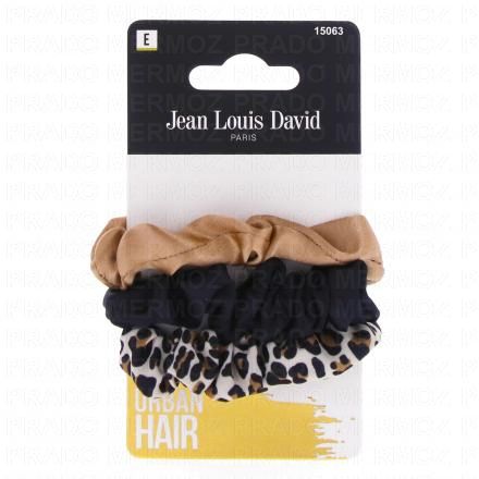 JEAN LOUIS DAVID Urban hair - Chouchou fins satin x3