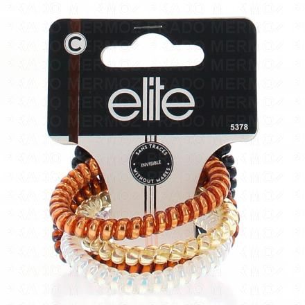 ELITE Elastiques fantaisie x5