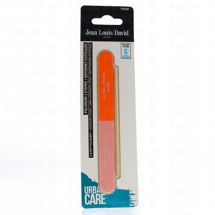JEAN-LOUIS DAVID Urban care - Polissoir 3 étapes + bâtonnet cuticules