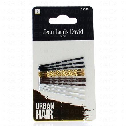 JEAN LOUIS DAVID Urban Hair Pinces guiches torsadés x12
