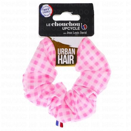 JEAN LOUIS DAVID Urban Hair - Chouchou Motif Vichy Upcyclé
