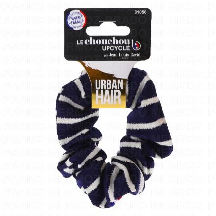 JEAN LOUIS DAVID Urban Hair - Chouchou Rayure Upcyclé
