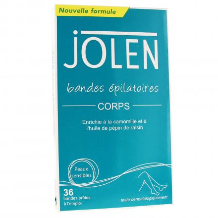 JOLEN Bandes epilatoires corps x 36