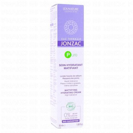 JONZAC Crème hydratant matifiante Pure tube 50ml