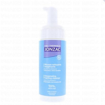 JONZAC D&eacute;tox Mousse nettoyante oxyg&eacute;nante bio flacon pompe 150ml
