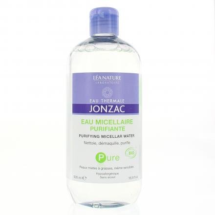 JONZAC Pure - Eau micellaire purifiante bio flacon 500ml