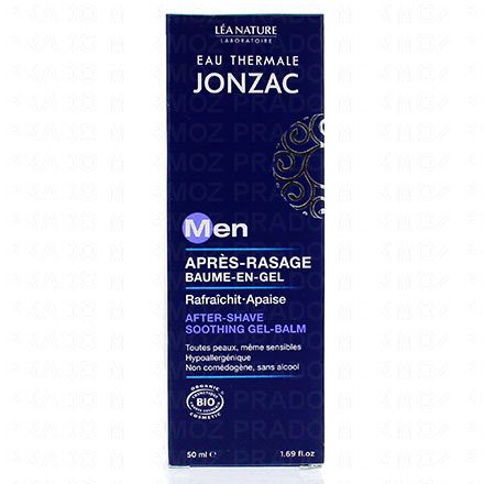 JONZAC Men Après-rasage baume-en-gel bio tube 50ml
