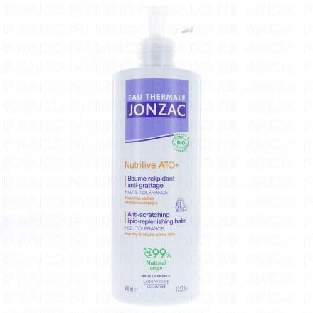 JONZAC Nutritive ATO+ - Baume relipidant anti-grattage Bio (400ml)