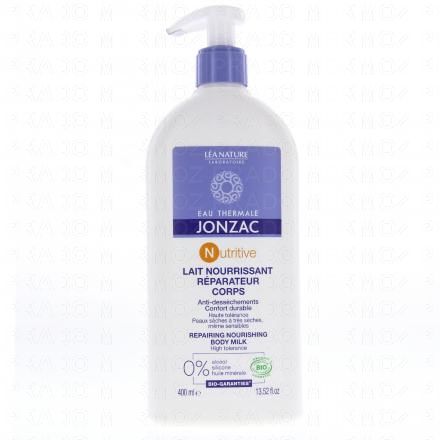 JONZAC Nutritive Lait nourrissant réparateur corps bio 400ml