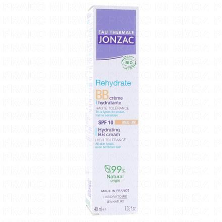 JONZAC Rehydrate - BB crème teintée médium bio 40ml