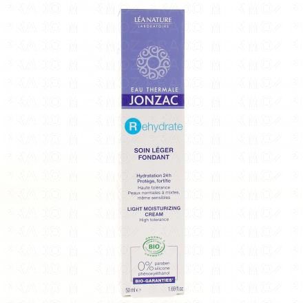 JONZAC Rehydrate Soin léger réhydratant bio tube 50ml