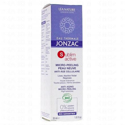 JONZAC Sublimactive Micro-Peeling peau neuve bio 30ml