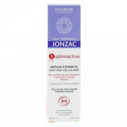 JONZAC Sublimactive Sérum fermeté anti-âge cellulaire bio tube 30ml