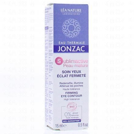 JONZAC Sublimactive peau mature - Soin yeux éclat fermeté bio 15ml